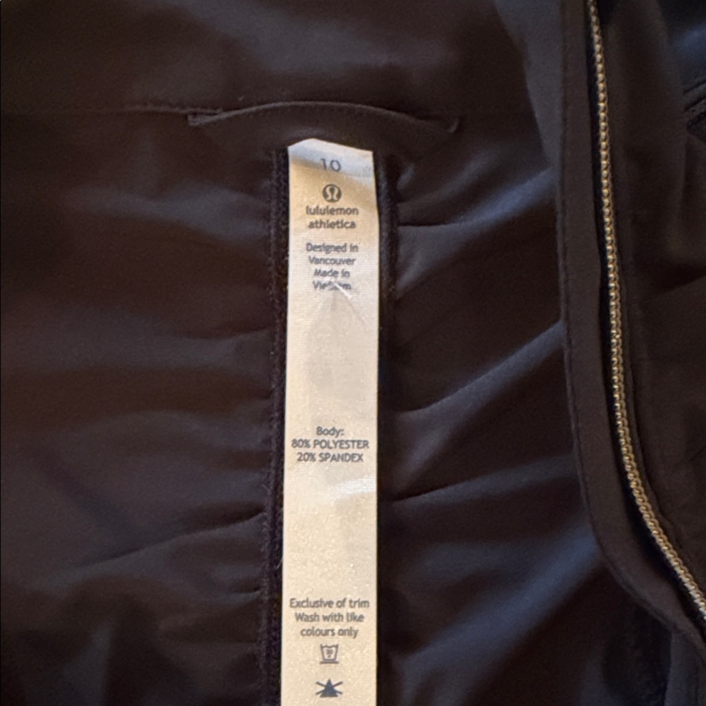 Lululemon Go the Distance Hooded Running Vest Size 10 - Picture 2 of 2